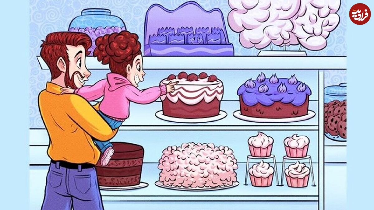 اگر تیزبین‌ هستید، ۴ چهره مخفی در این شیرینی‌فروشی را پیدا کنید!