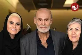 عکس| سفر زمان؛ «جمشید هاشم پور» در 27 سالگی در کنار «لی‌لی رضوانی»؛ سال 1350