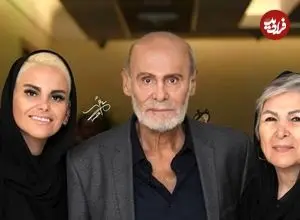 عکس| سفر زمان؛ «جمشید هاشم پور» در 27 سالگی در کنار «لی‌لی رضوانی»؛ سال 1350