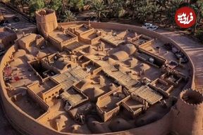 عکس هوایی جالب از قلعه باقر آباد