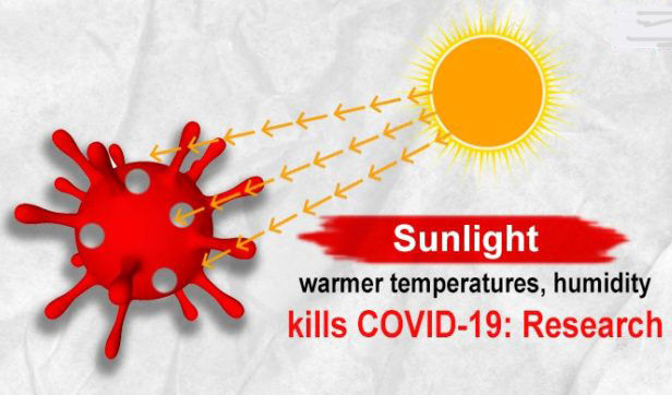 نور خورشید در تابستان ویروس کرونا را غیرفعال می‌کند؟