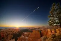 تصویر روز ناسا: طلوع خورشید در Sunset Point