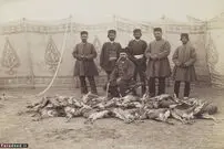 تصاویر/ خان فرمانفرما در شکار