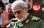 عکس؛ سفر به تاریخ؛ «سردار قاآنی» در 29 سالگی در کنار «رهبر انقلاب» در مراسم عزاداری محرم؛ سال 1365