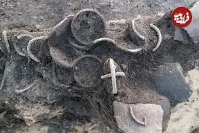 گنج «دستبندهای شیشه‌ای» بعد از 800 سال از زیر خاک بیرون آمد