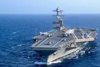 یک ناو هواپیمابر آمریکایی با چه سرعتی و طی چند روز به خاورمیانه می‌رسد؟