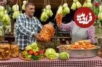 ببینید| غذای روستایی در آذربایجان؛ تهیه کیمچی با کلم تازه در طبیعت