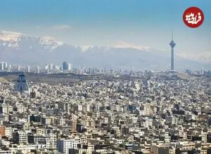 عکس| سفر زمان؛ چشم اندازی کمتر دیده شده از «شهر تهران» در دهه ۱۲۸۰ شمسی