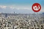 عکس| سفر زمان؛ چشم اندازی کمتر دیده شده از «شهر تهران» در دهه ۱۲۸۰ شمسی