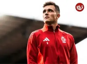 عکس| نخستین حضور ستاره دورگه در تمرین تیم ملی