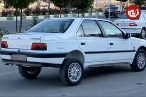 ببینید؛ کل‌کل شوتی و موتور سنگین در خیابان