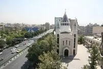 عکس| سفر به تهران قدیم؛ «کلیسای سرکیس مقدس در خیابان کریم خان»؛ سال 52
