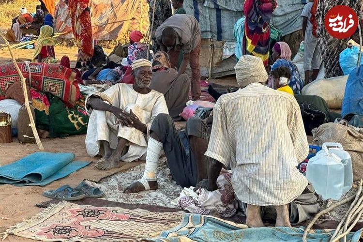 تصاویر؛ جنایت نیروهای وابسته به امارات در سودان؛ مشاهده لکه های خون از تصاویر ماهواره ای