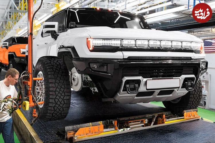 ببینید؛ نگاهی به مراحل تولید هامر الکتریکی جدید و فورد F-150 لایتنینگ در آمریکا