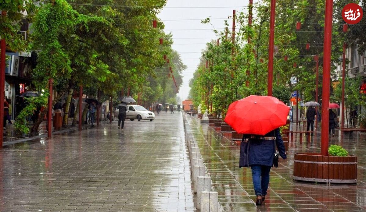 ۲ موج بارشی پی‌درپی در راه ایران؛ این مناطق بارانی می‌شوند 