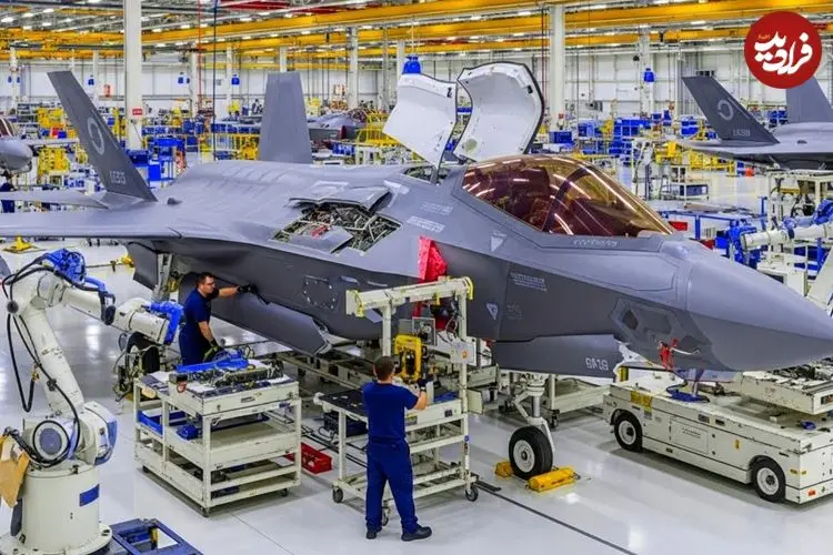 ببنیید| نگاهی به مراحل ساخت جنگنده F-35 در آمریکا