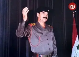 عکس| سفر در زمان؛ «صدام حسین» دست در دست «حسنی مبارک»؛ سال 1367