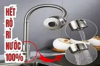 (ویدئو) چگونه نشتی شیر سینک را خیلی سریع و استادانه برطرف کنیم؟