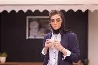 عکس| سفر به گذشته؛ «ریحانه پارسا» در اتاق گریم فیلم کوسه؛ سال 99