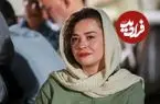 عکس| سفر زمان؛ تیپ و چهره «مهراوه شریفی‌نیا» در اکران «سالن 4»