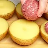 ببینید| طرز تهیه یک غذای جدید آلمانی با سیب زمینی و گوشت چرخ کرده