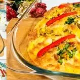 ببینید| طرز تهیه یک غذای ساده و جدید با مرغ و سیب زمینی