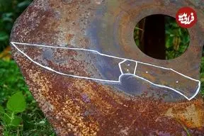 ببینید| مراحل دیدنی ساخت یک چاقوی خاص با تیغه اره زنگ زده 