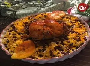 ممیج‌پلا اصیل مازندرانی؛ مرغ و کشمش پایه اصلی این غذاست