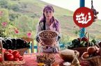 ببینید| غذای روستایی در ایران؛ پخت دلمه بادمجان و فلفل سنتی