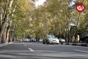 عکس| ایران قدیم؛ تصویری رنگی و جالب از «خیابان ولیعصر تهران» در اواخر دهه 40