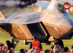 (تصاویر) جنگنده F-22 رپتور در ایرونچر ۲۰۲۴