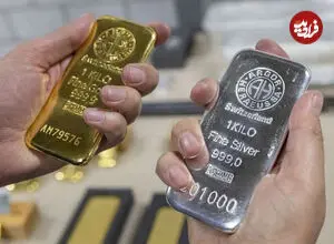 مقایسه قیمت نقره و طلا از ابتدای سال؛ سود خرید کدامیک بیشتر است؟