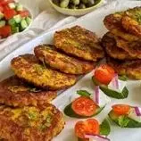 انتخابی عالی برای شام سبک؛ کوکو ذرت و نخودفرنگی