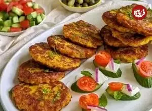 انتخابی عالی برای شام سبک؛ کوکو ذرت و نخودفرنگی