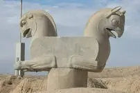 تصویری از لحظه کشف شیردال تخت جمشید