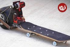 ببینید| آموزش تبدیل اسکیت برد ساده به برقی به روش یک استاد اهل کرواسی