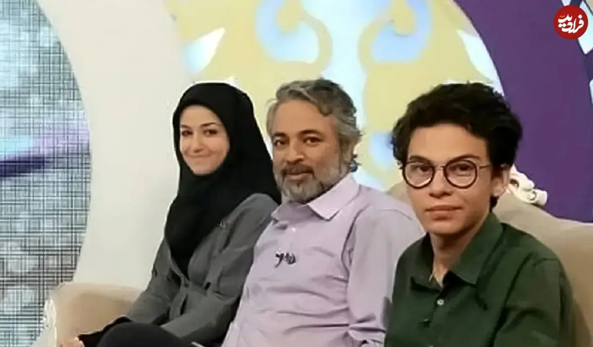 عکس| سفر در زمان؛ «آوا و آلین» پسر و دختر حسن جوهرچی در یک کفش فروشی؛ سال 99