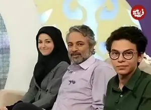 عکس| سفر در زمان؛ «آوا و آلین» پسر و دختر حسن جوهرچی در یک کفش فروشی؛ سال 99