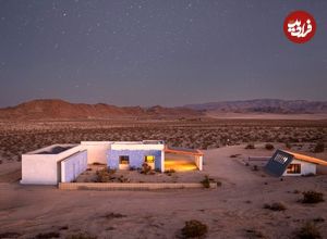 تصاویر؛ معماری سادۀ یک «قصر» در بیابان