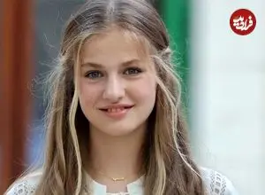 عکس| سفر در زمان؛ «لئونور دختر پادشاه اسپانیا» در مراسم غسل تعمیدش در کنار خانواده؛ سال 1384