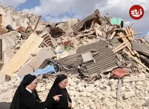 ببینید| تصاویری از لحظات اولیه زلزله در ناپل ایتالیا