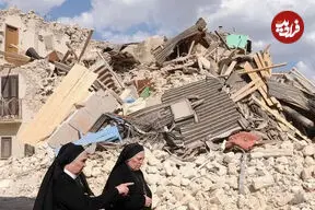 ببینید| تصاویری از لحظات اولیه زلزله در ناپل ایتالیا