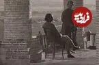 عکس| سفر زمان؛ منظرۀ متفاوت حرم حضرت معصومه (س) از بالکن یک عمارت اعیانی