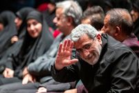 عکس؛ سفر به تاریخ؛ «سردار قاآنی و دختر سردار سلیمانی» در یک کنگرۀ شعر؛ سال 1403