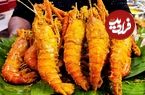 ببینید؛ غذای خیابانی در کره؛ میگوی سوخاری، مارماهی کبابی و مرغ سرخ شده در سئول