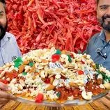 ببینید| غذای روستایی در پاکستان؛ پخت 15 کیلوگرم حلوای هویج در روستا