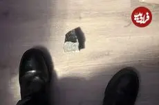 شهاب‌سنگ ارزشمندی که سقف خانه را سوراخ کرد و کنار تلویزیون افتاد