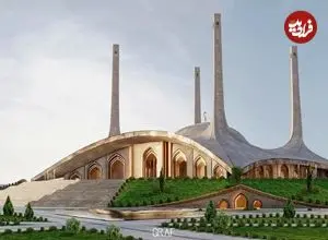 تصاویر| مسجد جامع بارزانی؛ سومین مسجد بزرگ جهان