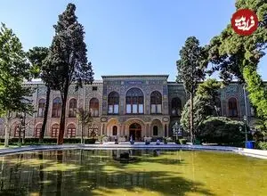 عکس| سفر زمان؛ کاخ گلستان و میدان ارگ در یک روز برفی در دوران ناصرالدین شاه