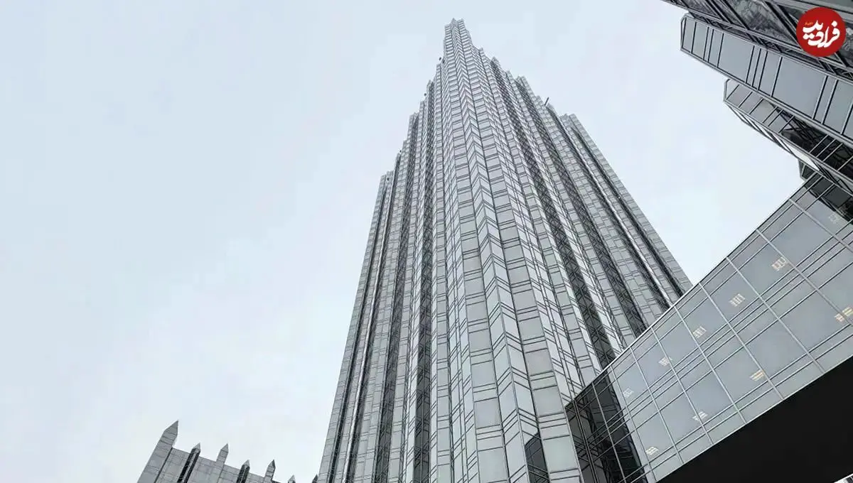 تصاویر| شاهکار معماری گوتیک شیشه‌ای؛ قلعه ترسناک فیلپ جانسون و «قلعه کلاو» در کارتون مشهور «کارآگاه گجت»